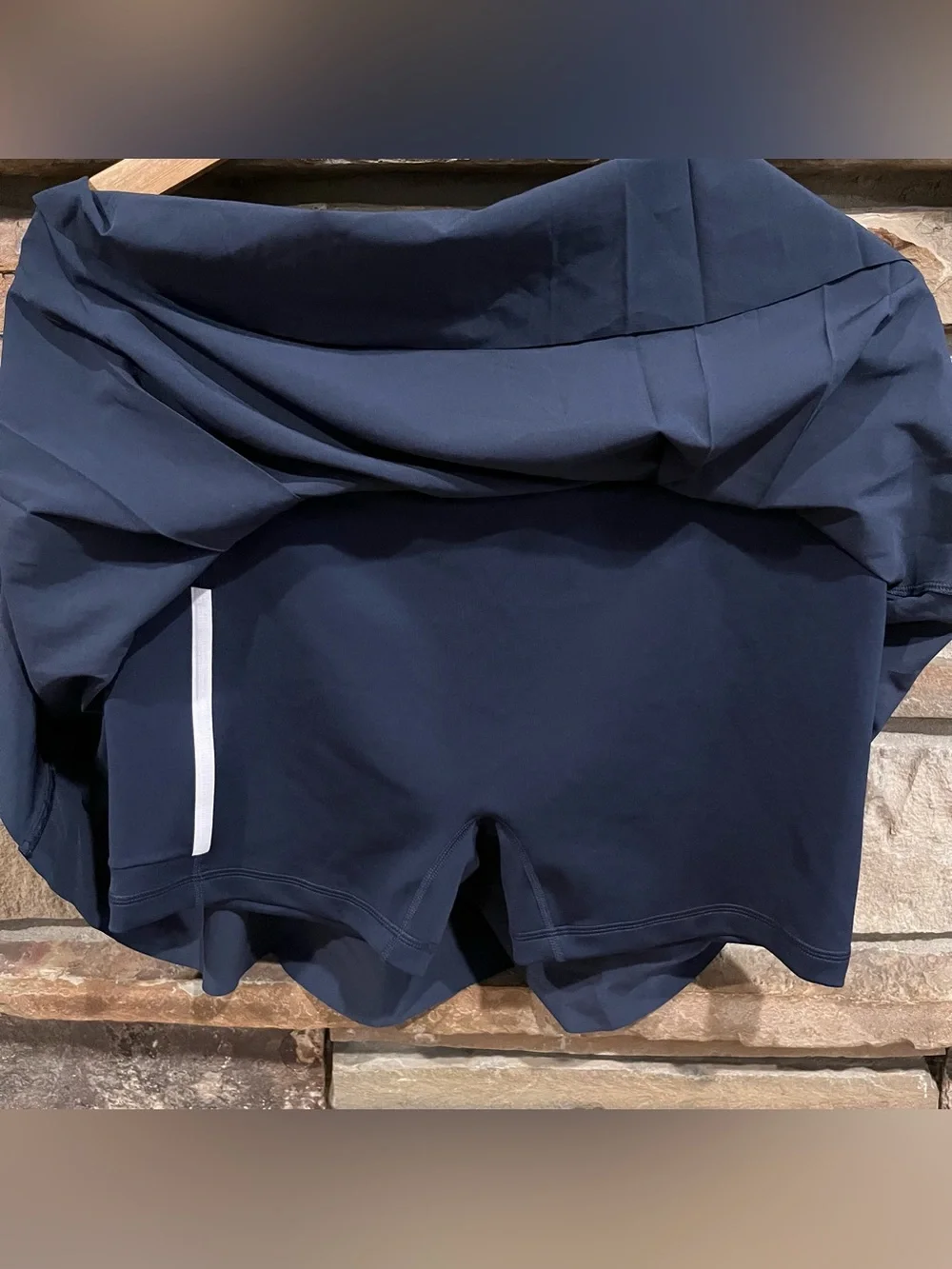 Nike Golf Standard Fit Navy Athletic Skirt with Built-in Shorts